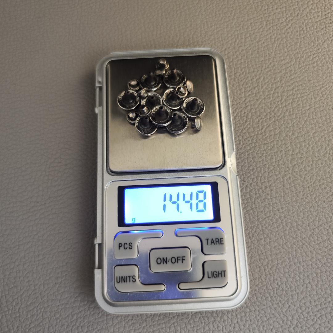 CHROME HEARTS クロムハーツ フローラルボタン スモール 9個