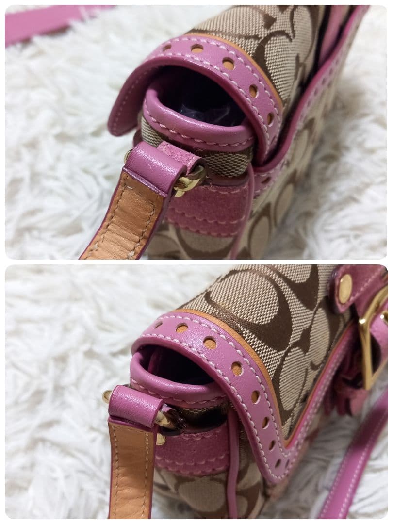 COACH　1485　y2k　Soho　Shoulder bag　PINK