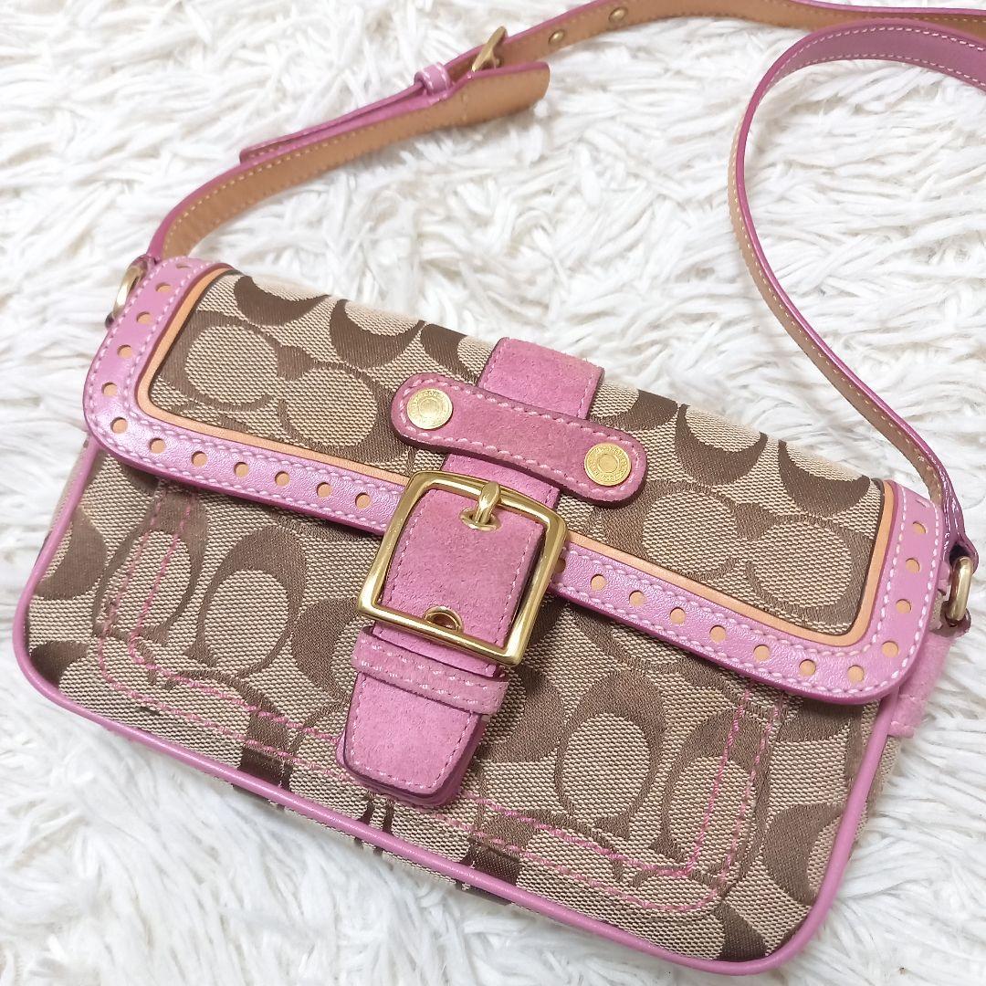 COACH　1485　y2k　Soho　Shoulder bag　PINK