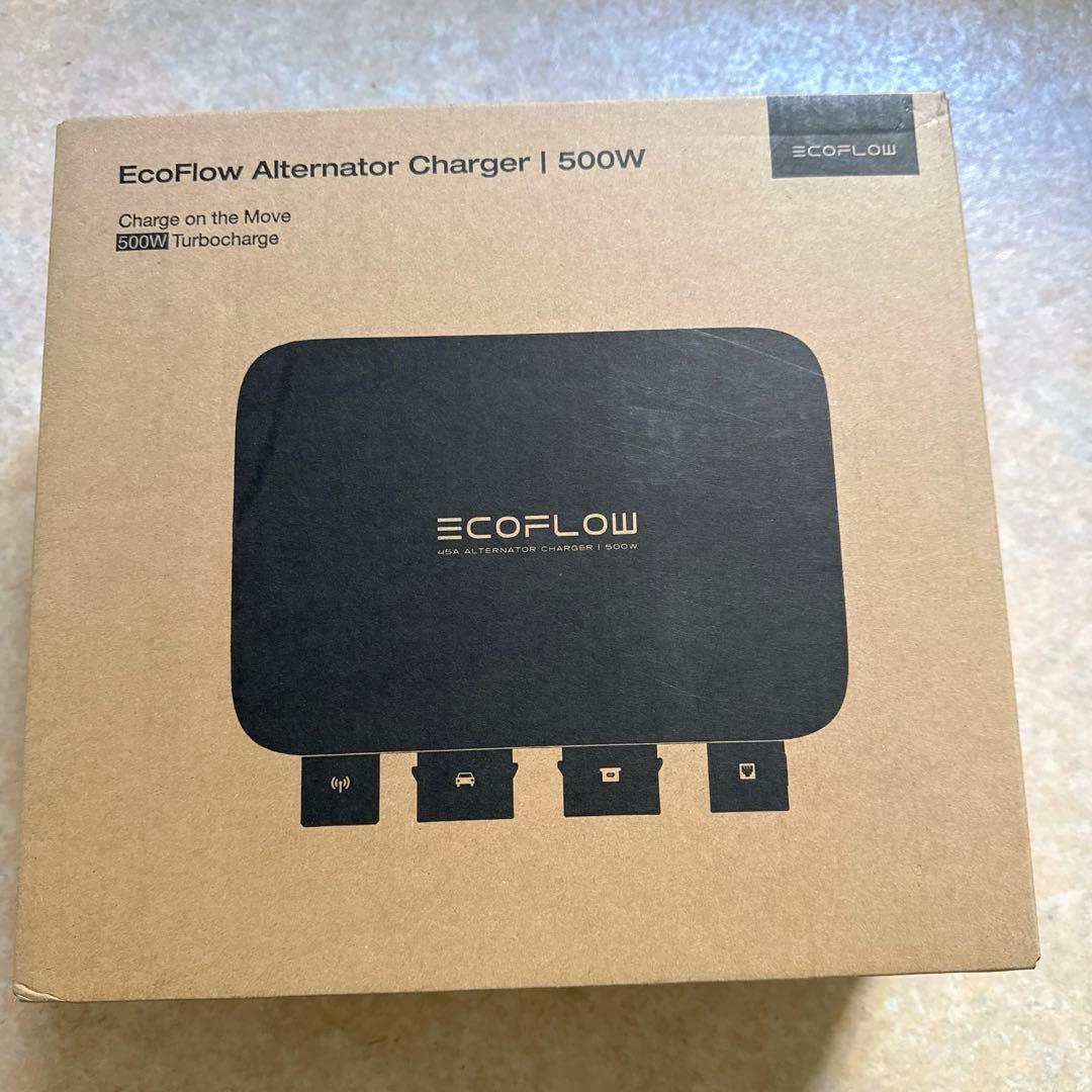 EcoFlow 500W オルタネーターチャージャー 走行充電器