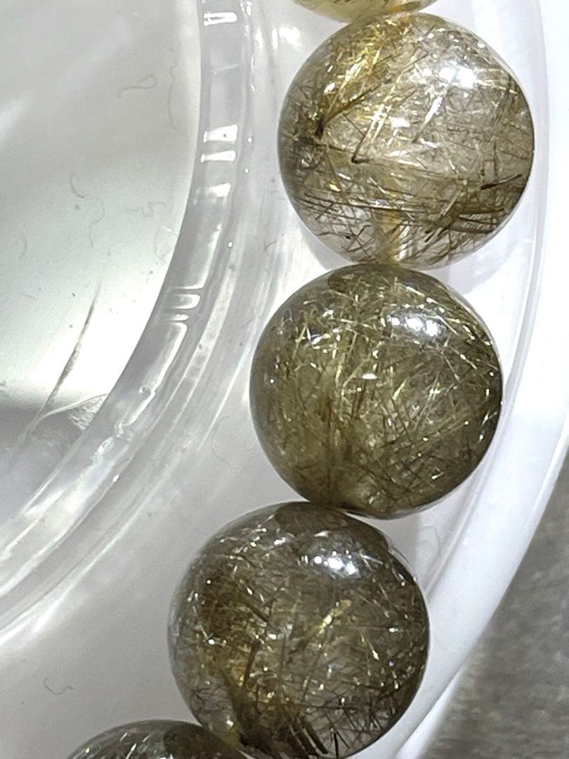 【一点限り】高品質　シルバールチルブレス10㎜（新品未使用）希少！針ミチミチ