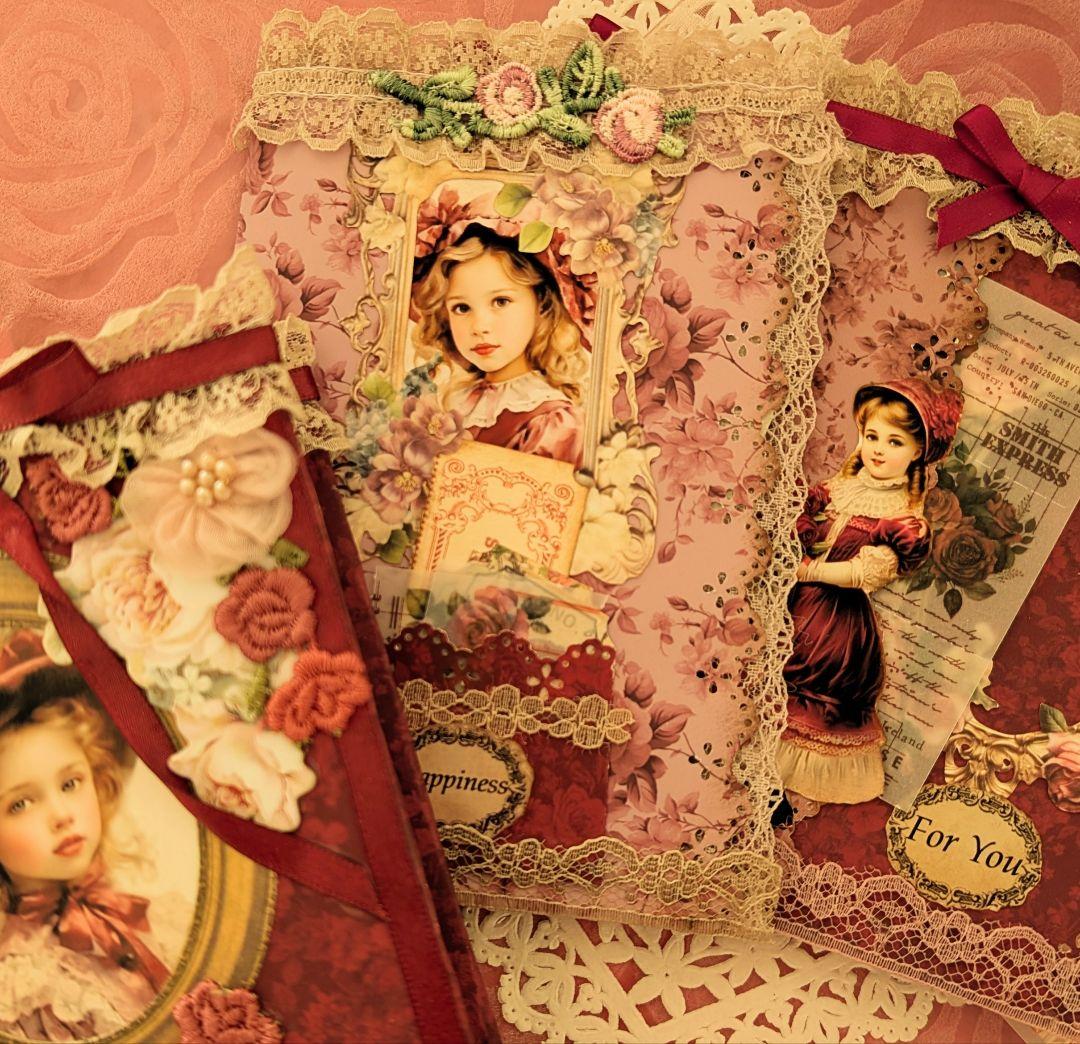 薔薇とレースのビクトリアンスィートジャンクジャーナル*Infinity*