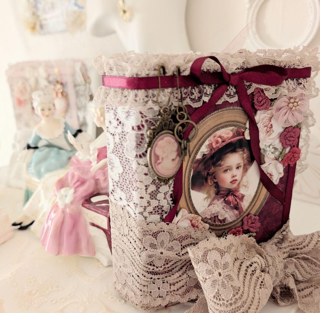 薔薇とレースのビクトリアンスィートジャンクジャーナル*Infinity*