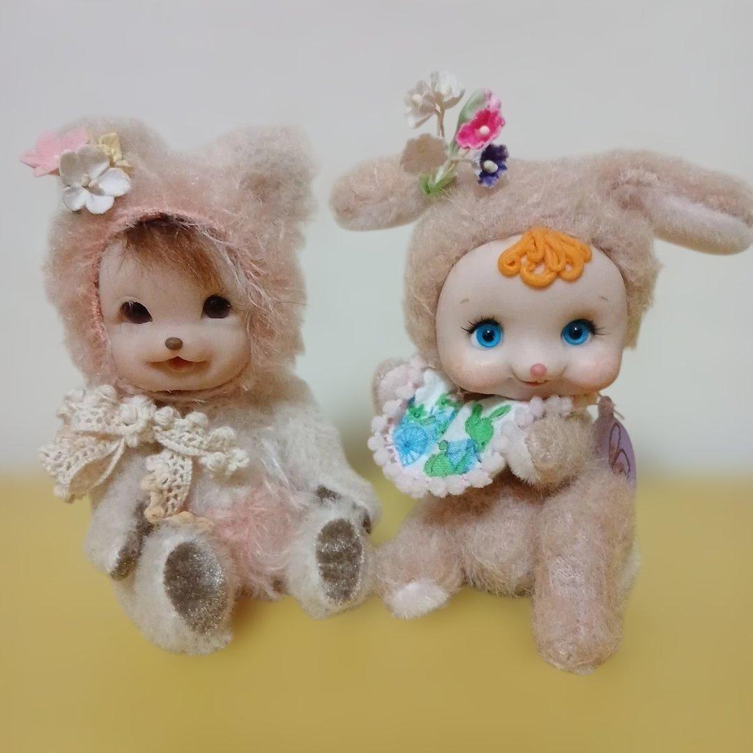 作家様　着ぐるみドール　創作人形　ぬいぐるみ小　セット品