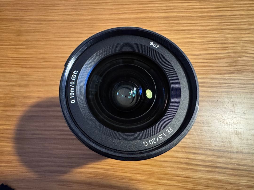 SONY単焦点レンズ20mmF1.8