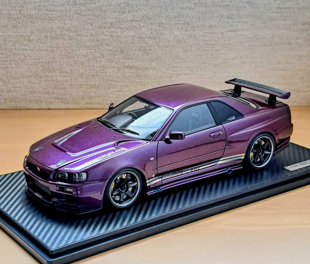 イグニッションモデル 1/18 TOP SECRET GT-R (BNR34)