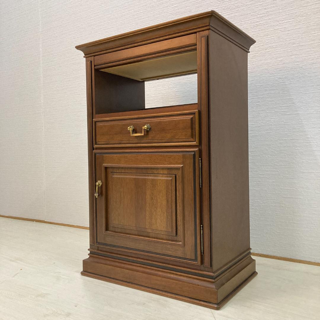 【マルニ】地中海  ロイヤル 電話台 花台 FAX台 キャビネット