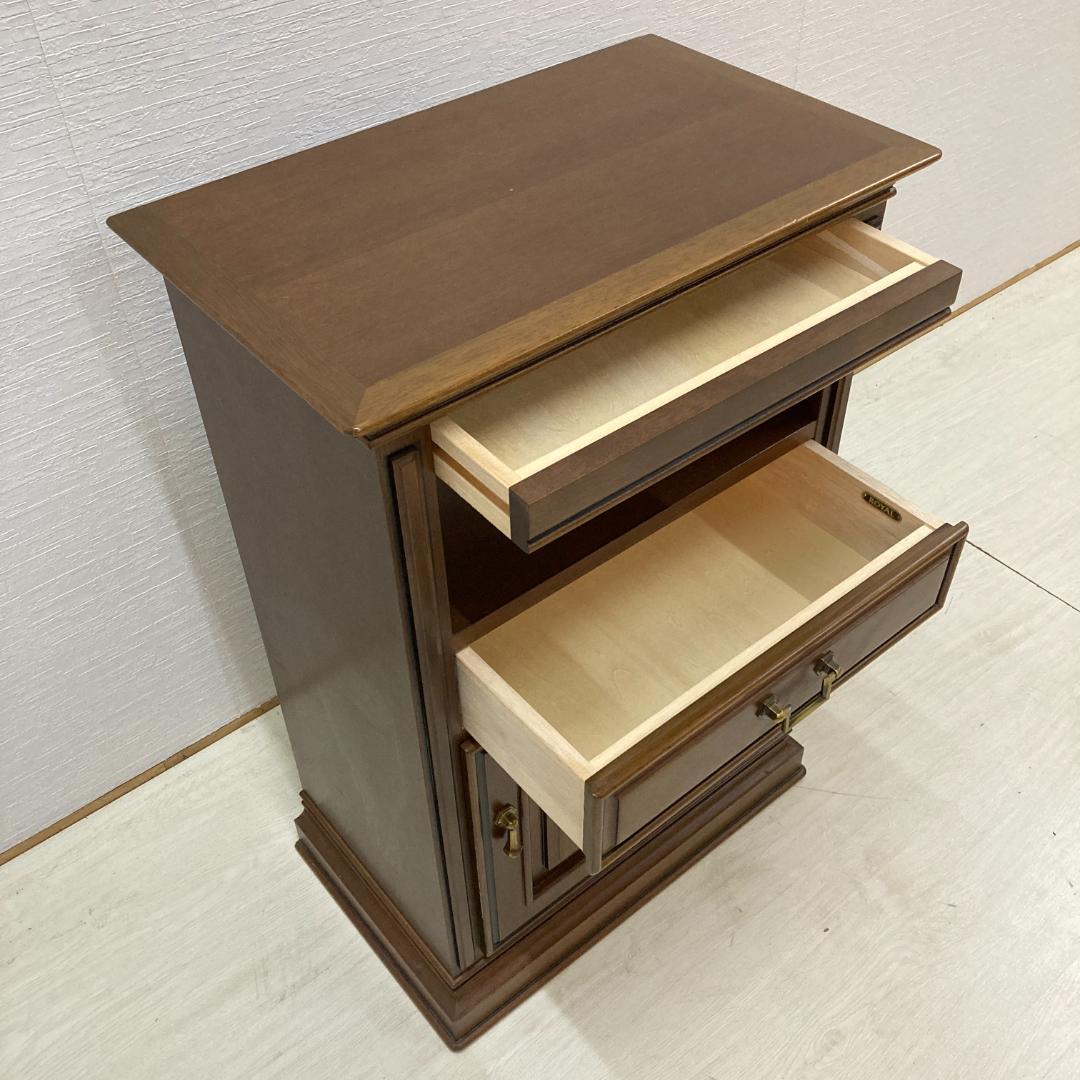 【マルニ】地中海  ロイヤル 電話台 花台 FAX台 キャビネット