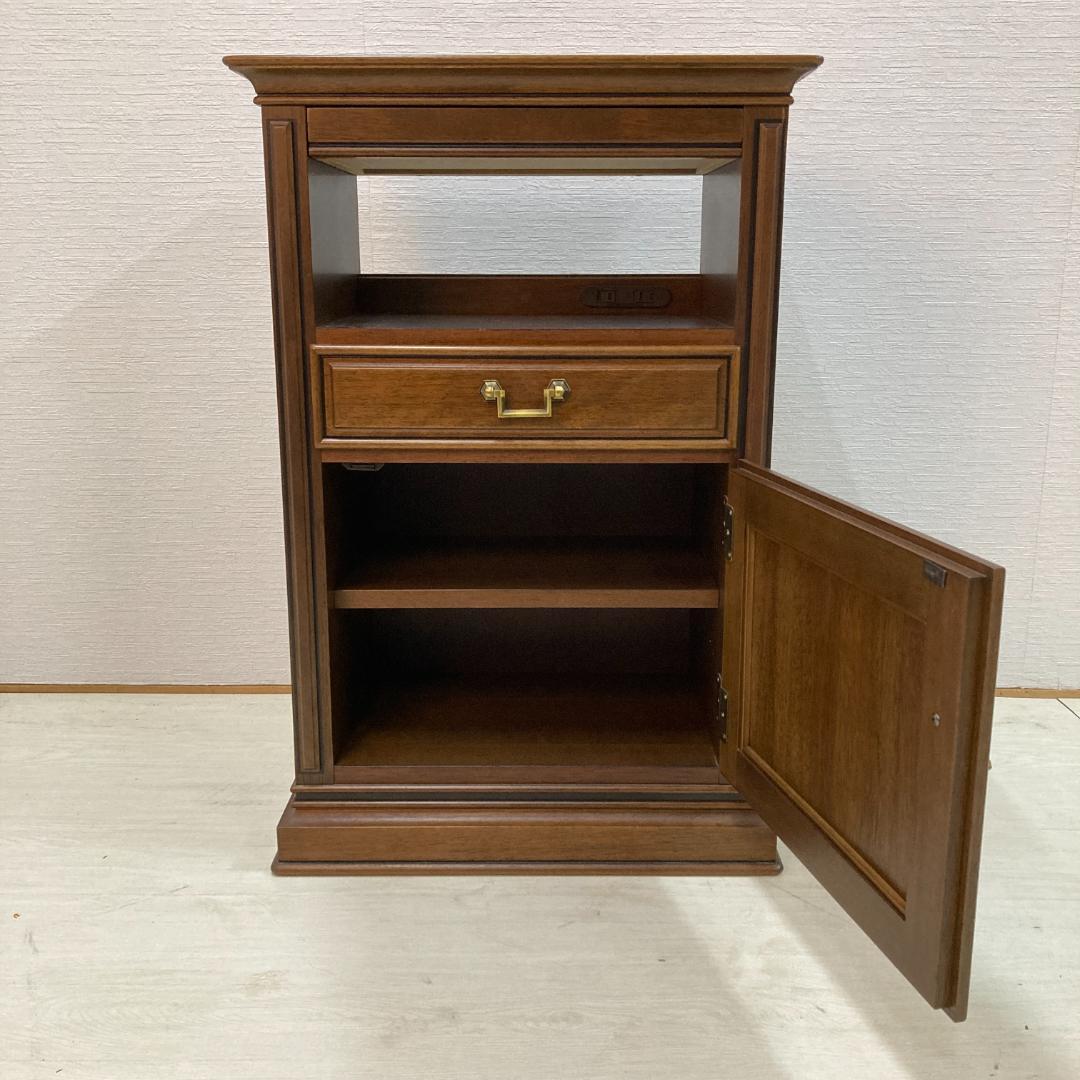 【マルニ】地中海  ロイヤル 電話台 花台 FAX台 キャビネット