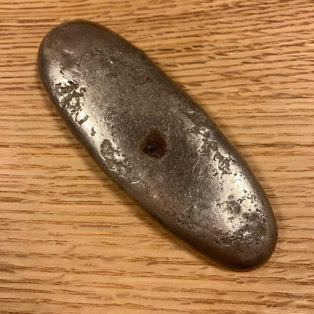 文政丁銀　170g 鑑定書付き　秤量貨幣　古銭