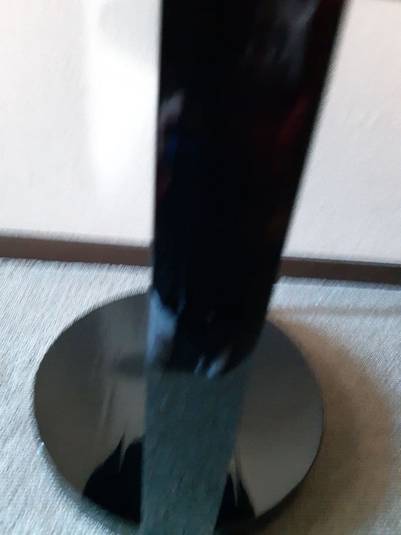 未使用　裏千家の丸棚　福井河田塗　組み立て式ではない