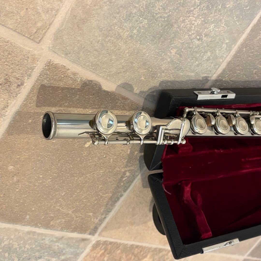 【良品】ムラマツフルート MURAMATSU M-70 リップ銀製 洋銀