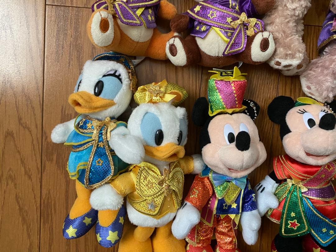 東京ディズニーランド　40周年　ドリームゴーラウンド　ぬいぐるみバッジ　全種類