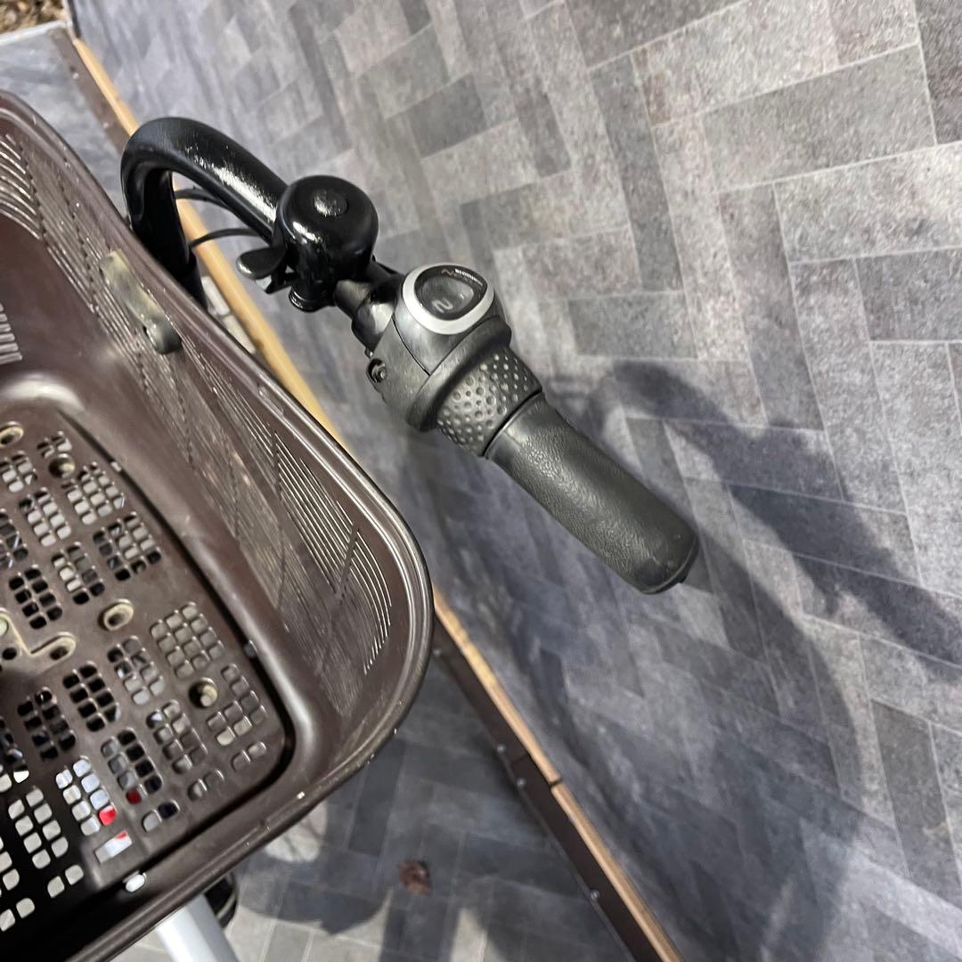 電動アシスト自転車 チャイルドシート付き ホワイト