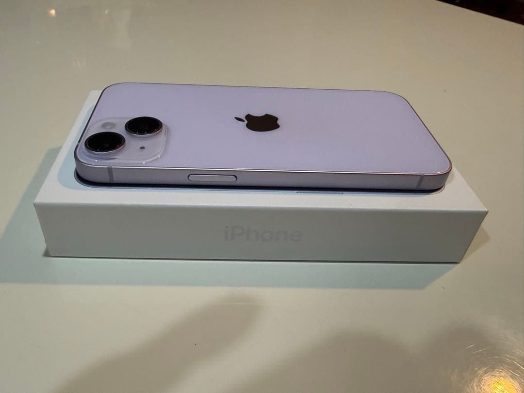 【SIMフリー】 iPhone 14 256GB パープル　バッテリー　100%