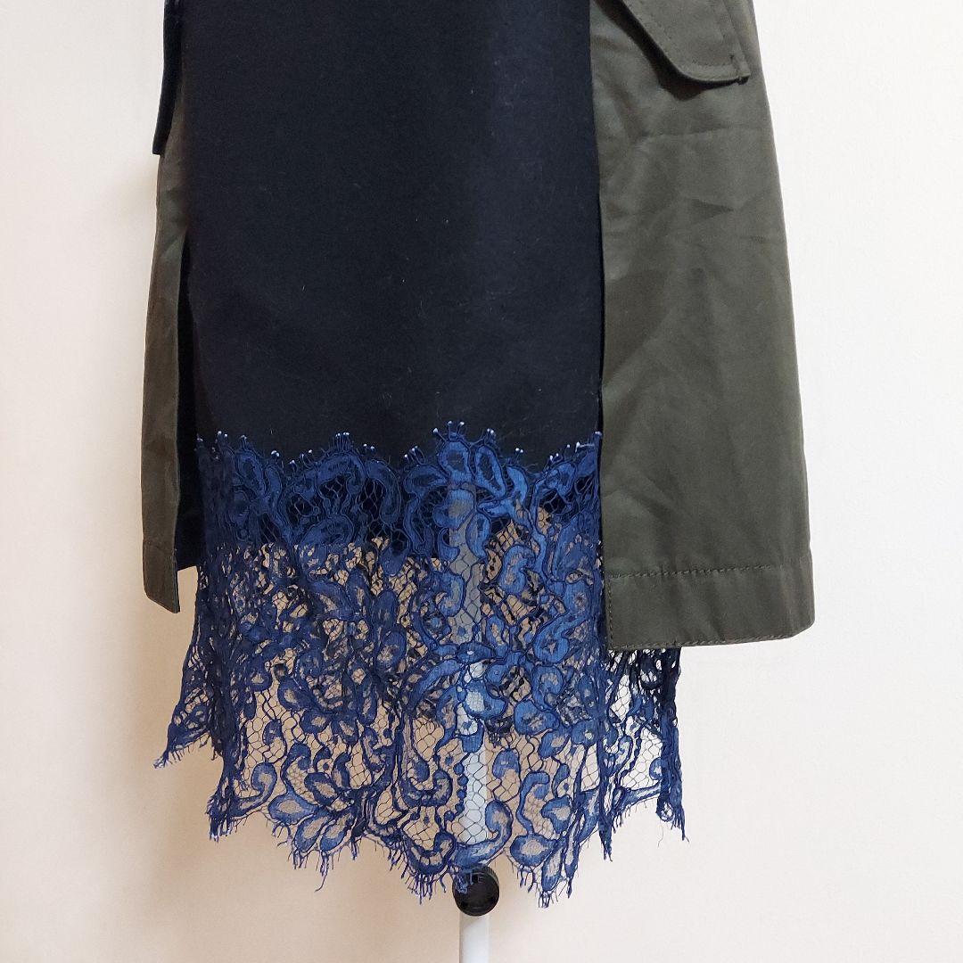 本日限定　早い者勝ち　sacai　サカイ　ドッキング　スカート