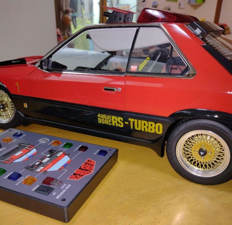 アシェット　西部警察 RS-1　完成品　1/8 ミニカー　日産スカイライン