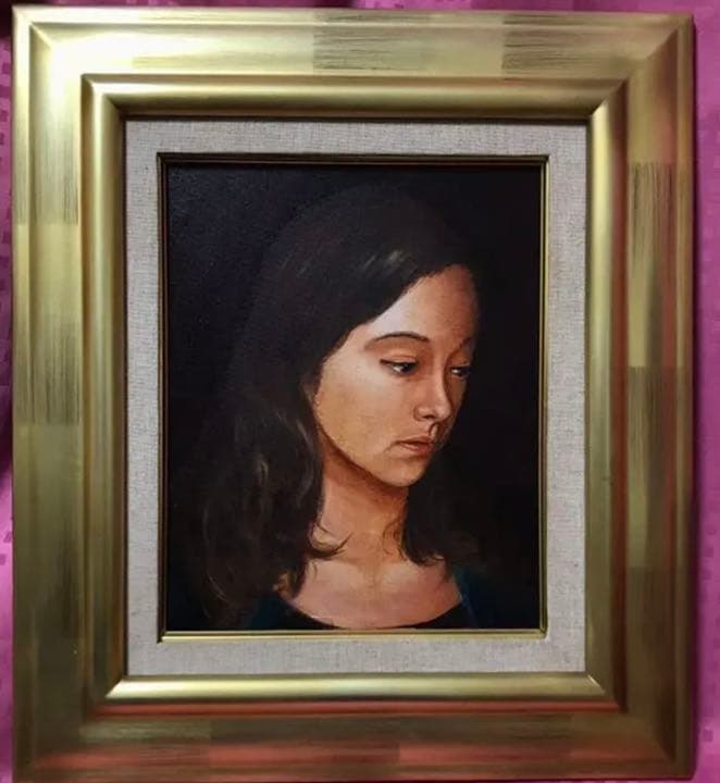 貴重！ ルネサンス様式(グラッシ技法)油彩画