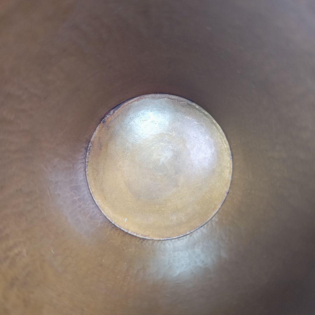 ウ285 健水『玉川堂』『銀古味　銅製健水　こぼし　共箱』茶道具