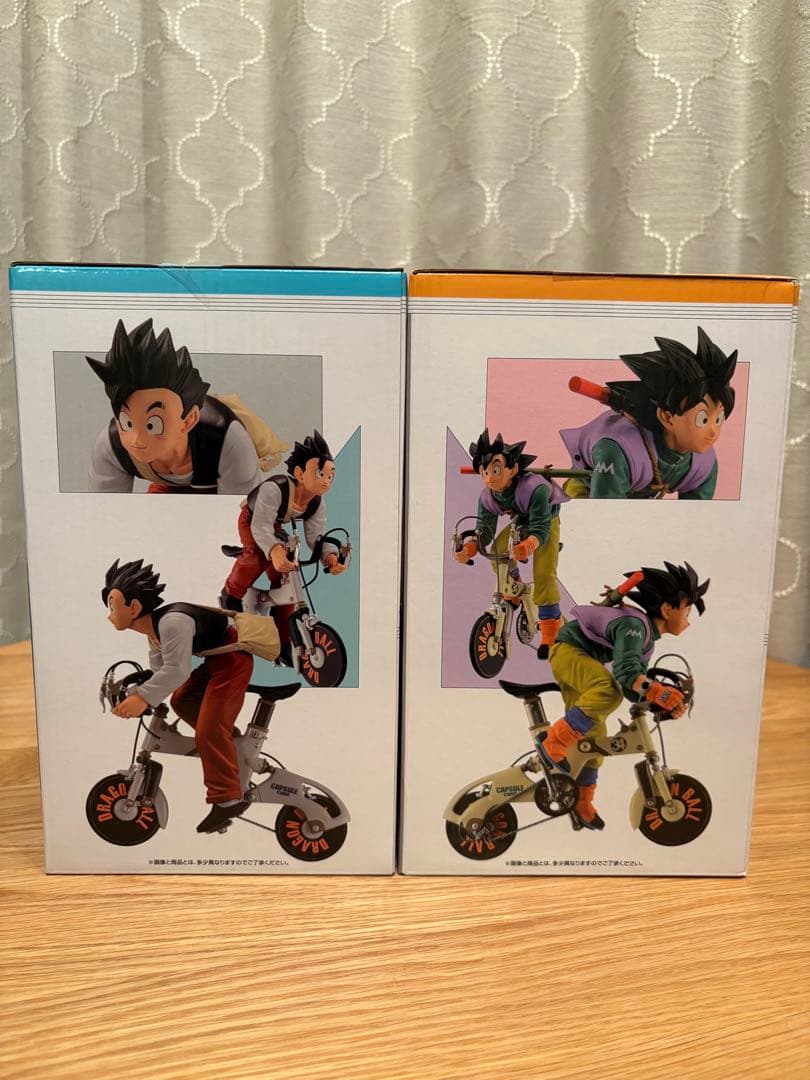 【新品未開封】ドラゴンボール 一番くじ スナップコレクション　悟空　悟飯　自転車