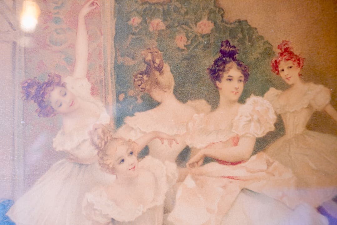 フランス アンティーク 1890年代 絵画