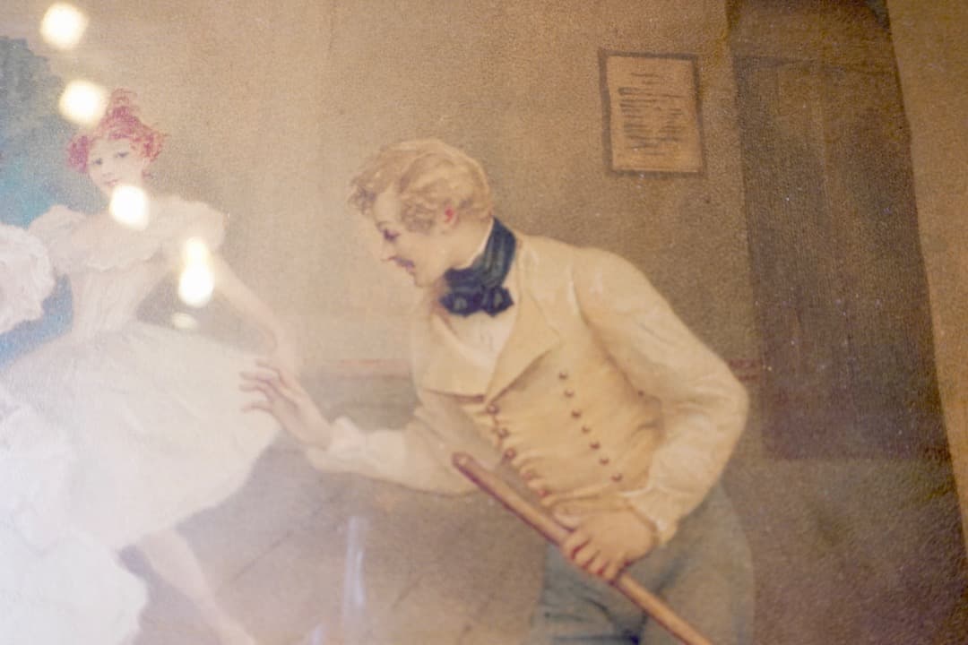 フランス アンティーク 1890年代 絵画