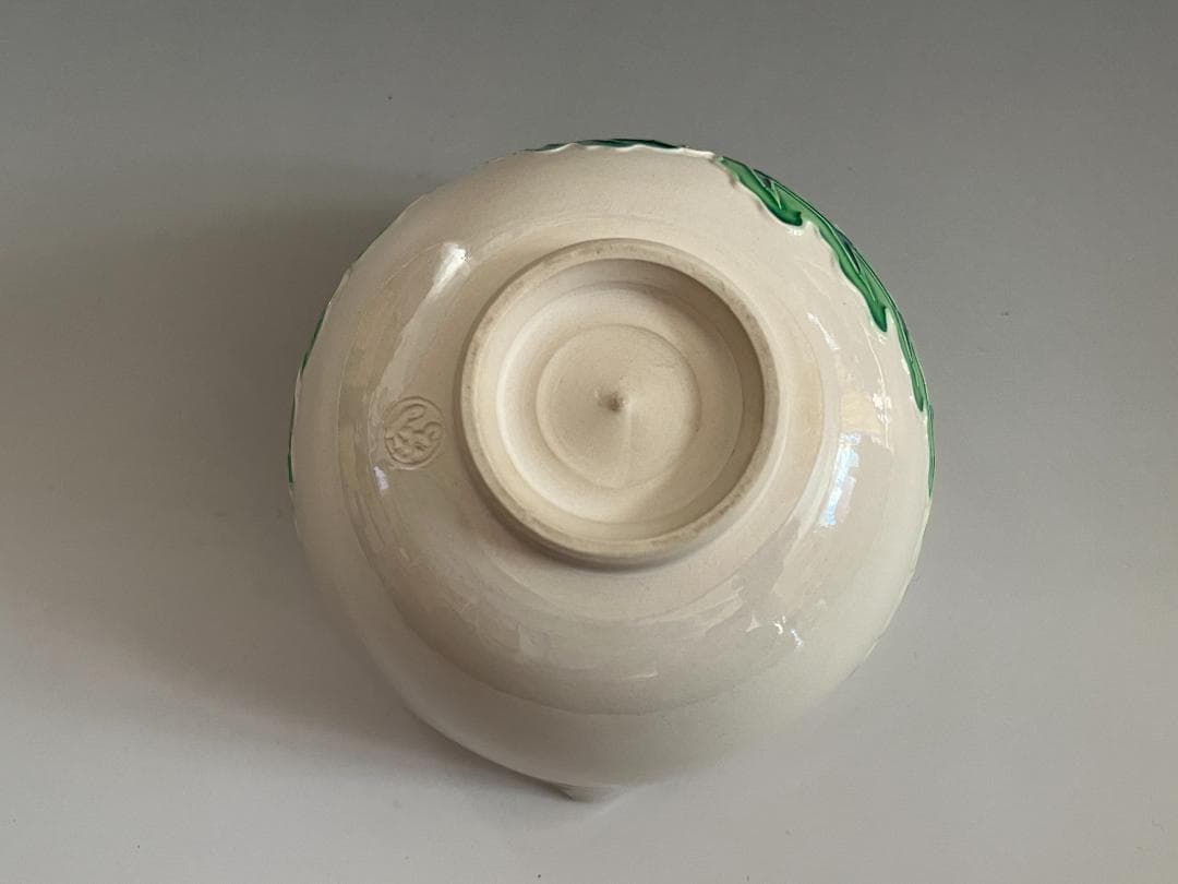 山本一如　白鳳交趾　蕪　茶碗　茶道具