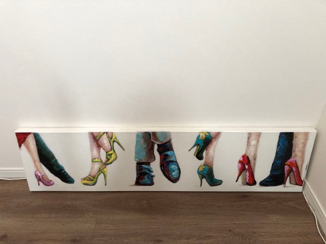 油絵　オシャレ