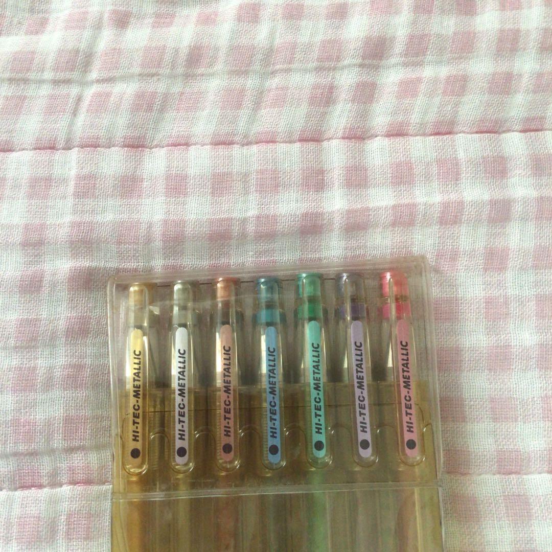 パイロット ボールペン ハイテックC メタリックカラー 7色 廃盤