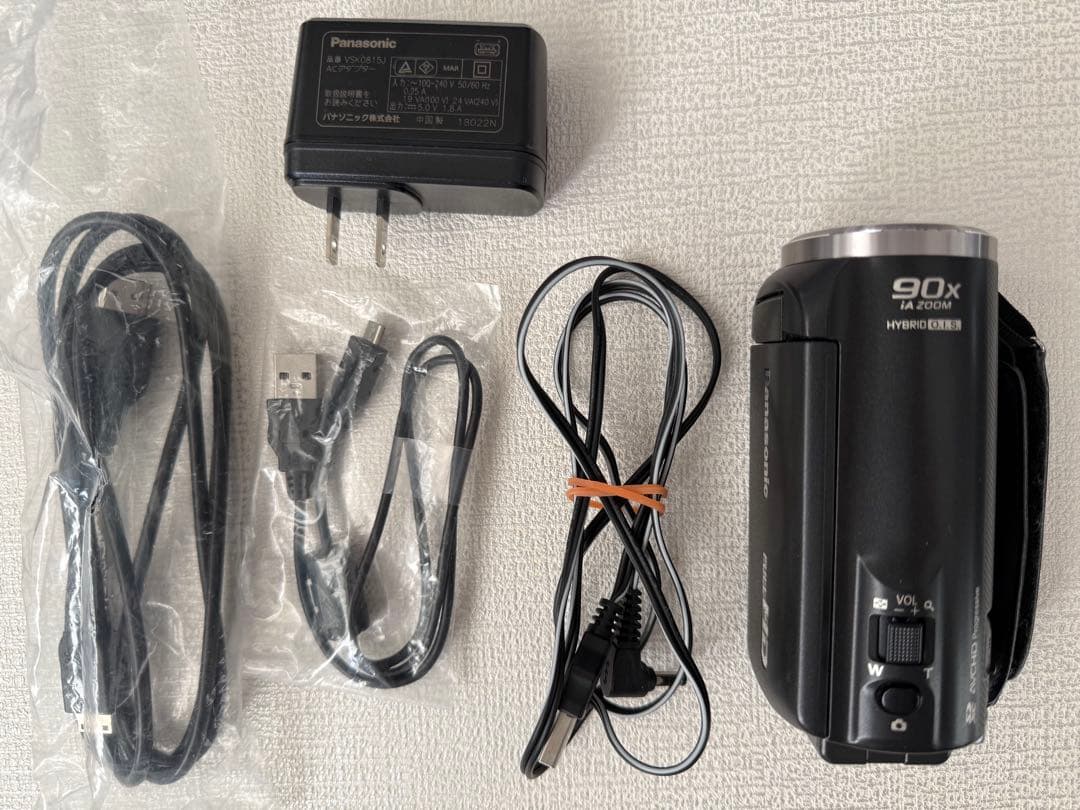 パナソニック ビデオカメラ FULL HD HC-V480MS-K