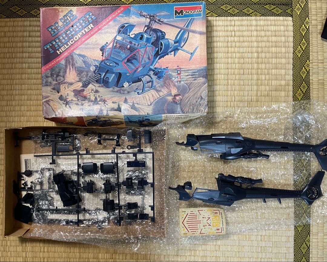 1/32 ブルーサンダー　海外製プラモデル　ジャンク