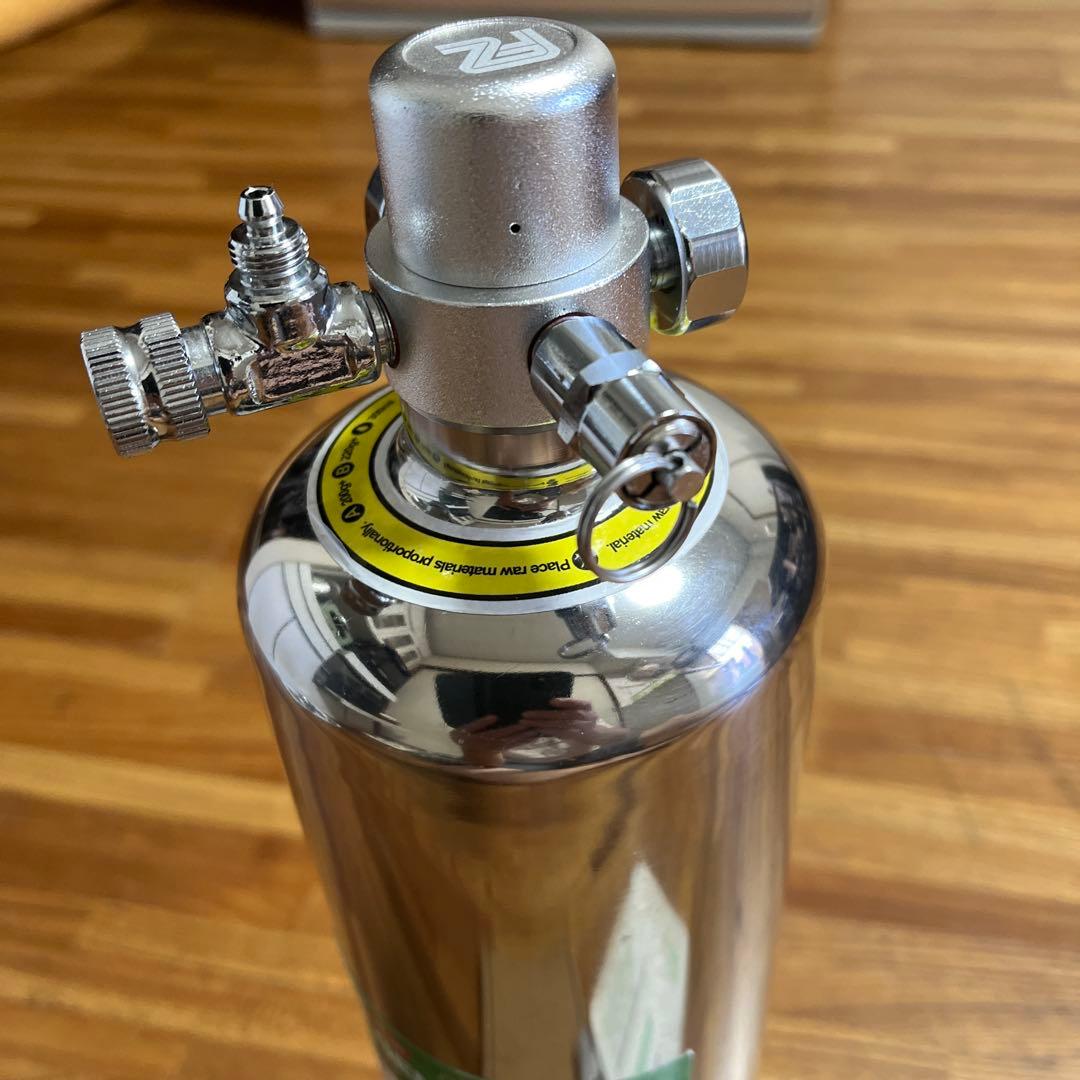 CO2ジェネレーター　化学反応式ボンベ2.5ℓ電磁弁付