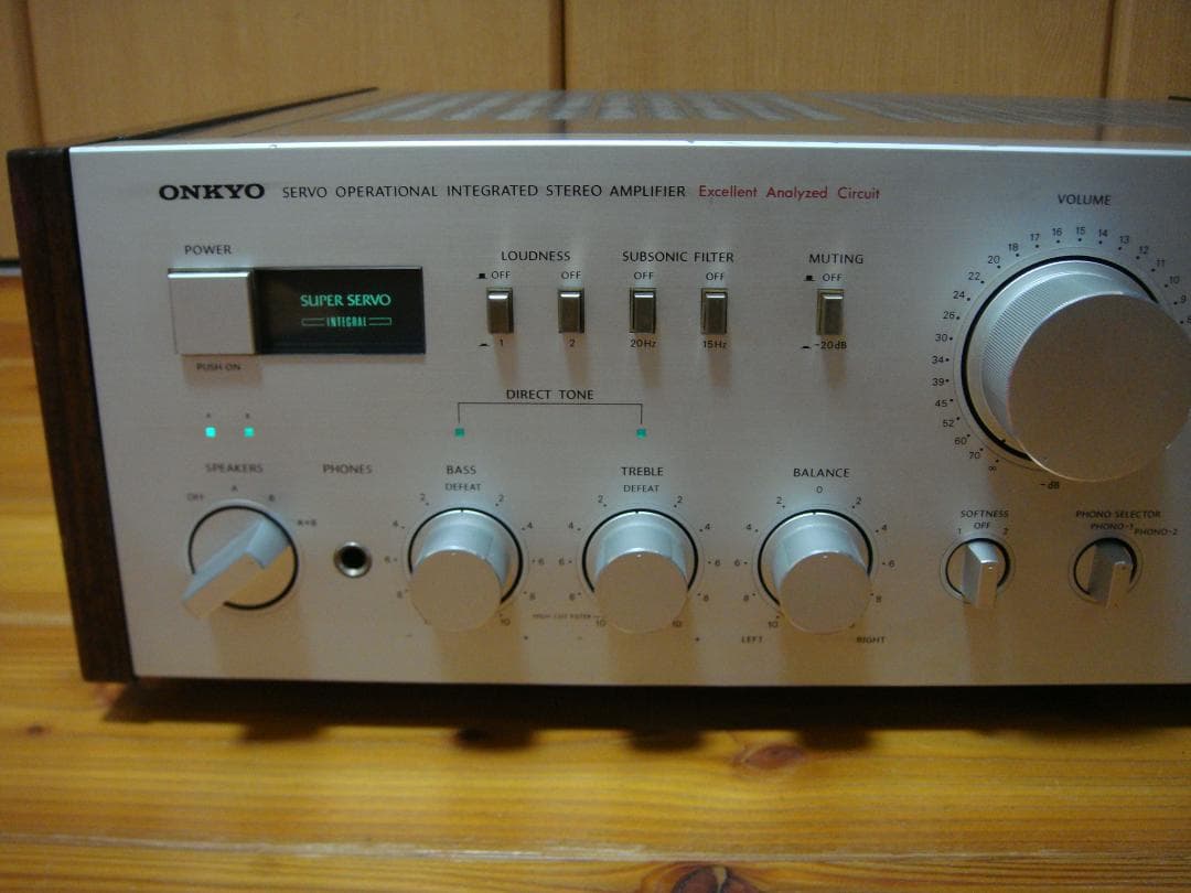 整備済 希少 ONKYO オンキョー プリメイン Integra A-820GT