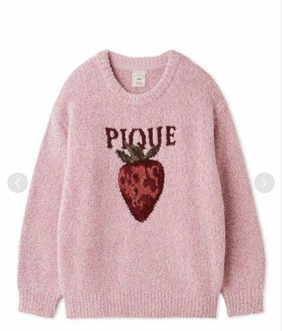 ジェラピケ ルームウェア いちご