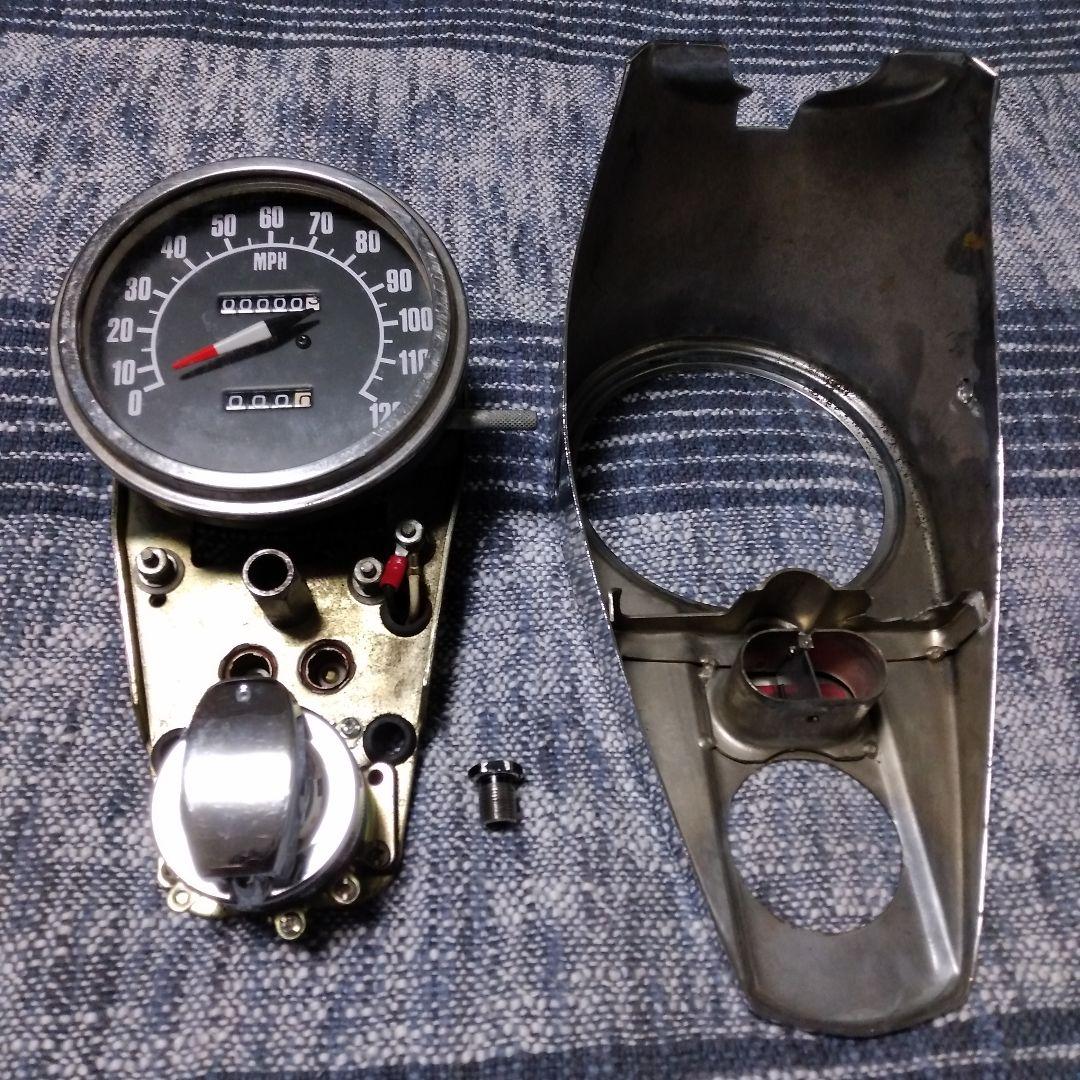 ☆ハーレーメーター☆スロットメーターダッシュ☆2ライト☆パン☆ショベル☆エボ☆