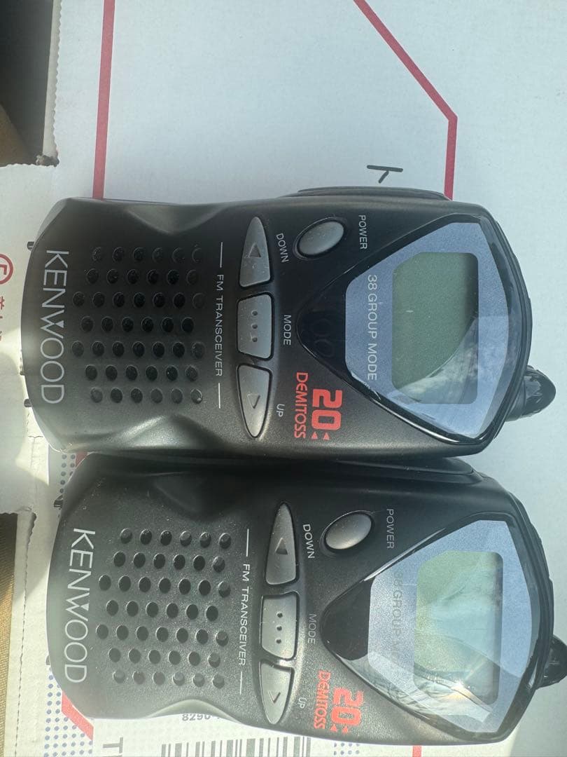 KENWOOD トランシーバー 2台セット　②