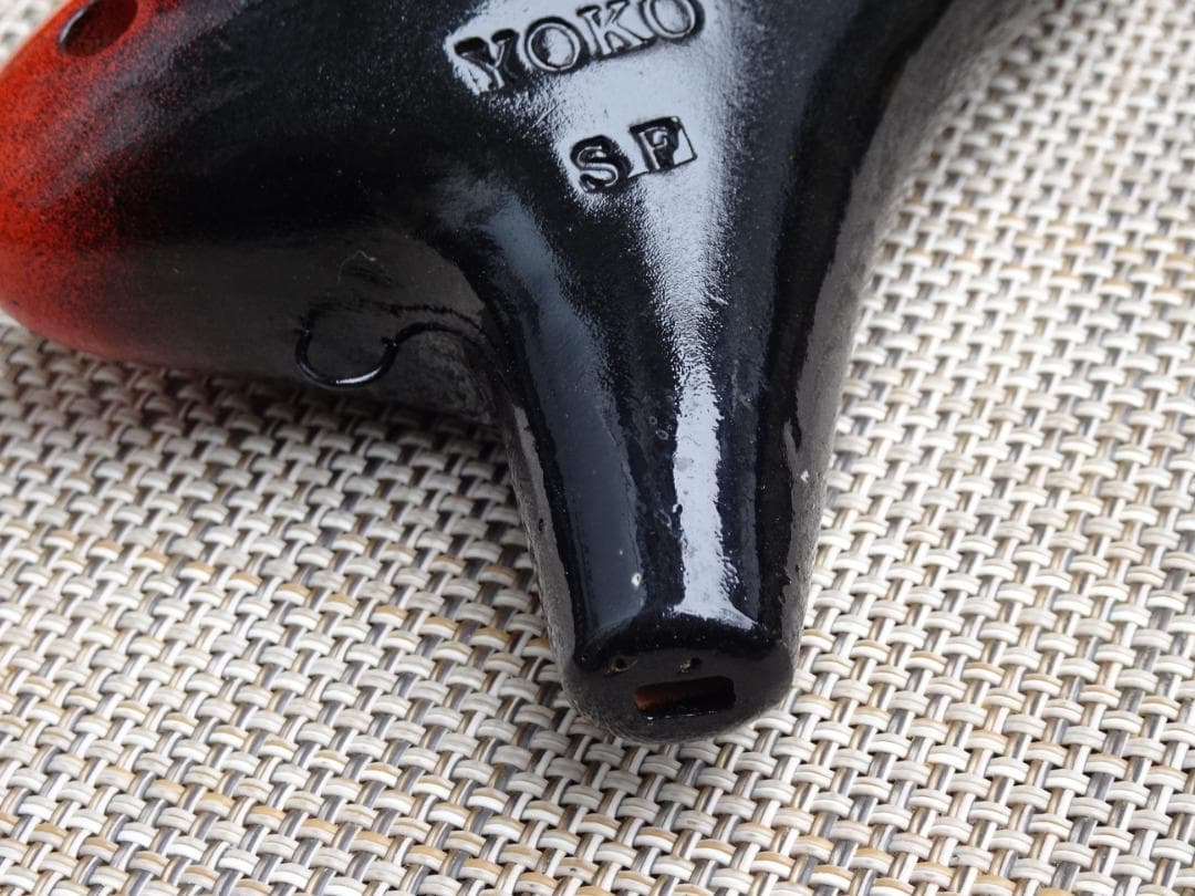 よ*こ様 ＹＯＫＯオカリナ　ソプラノF管（レッド）