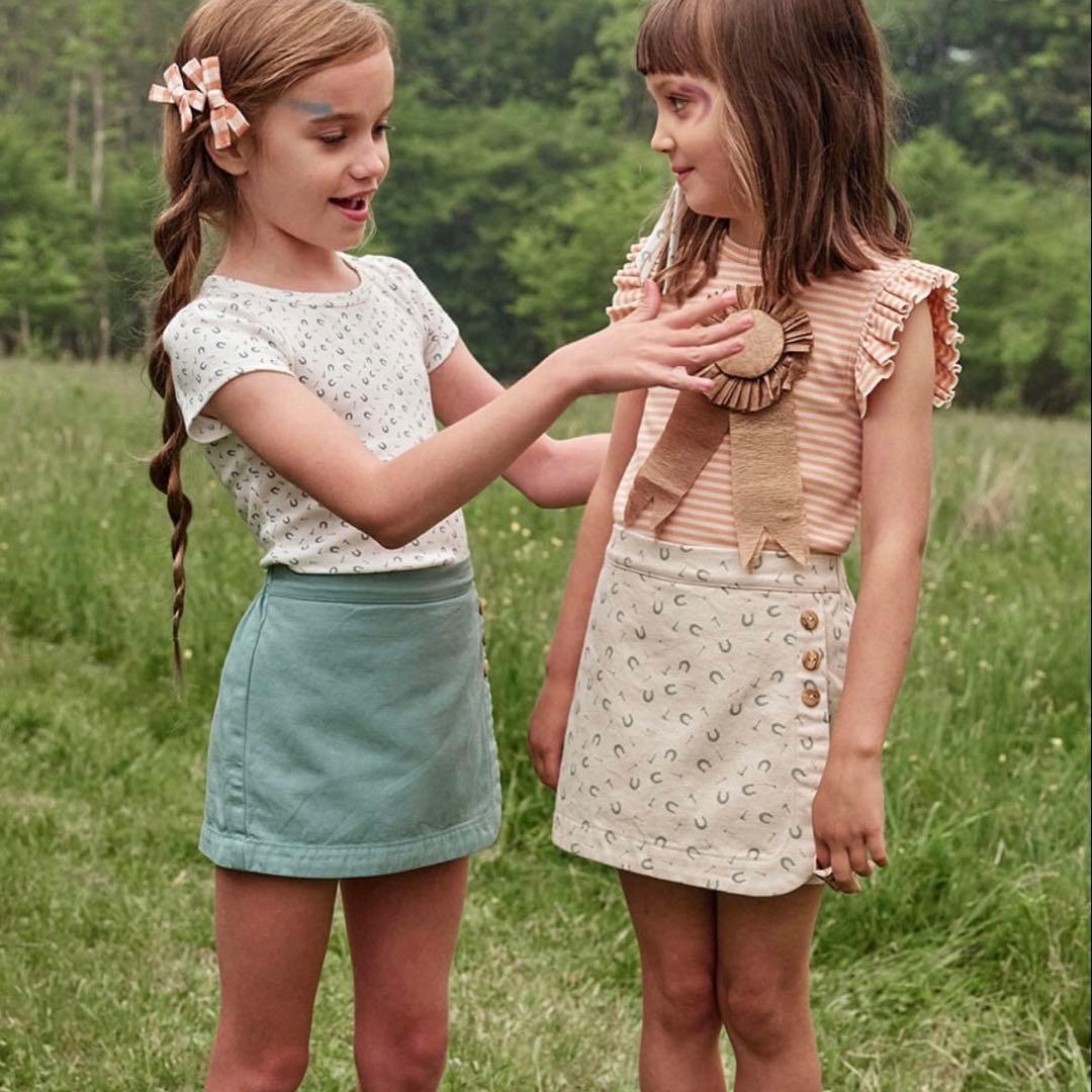 極美品　soor ploom olive skort 4y