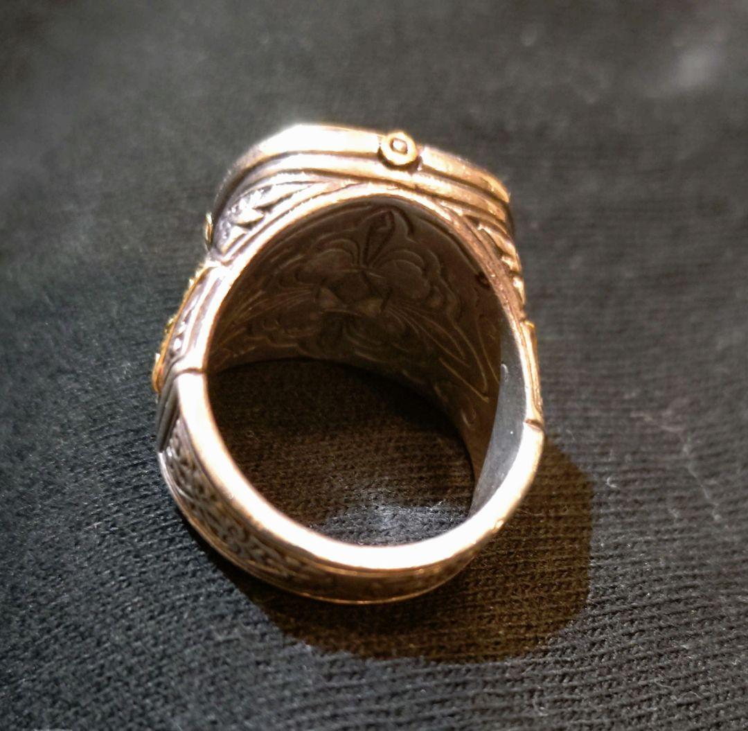 KONSTANTINO SV925+K18 リング　15.5号〜16号