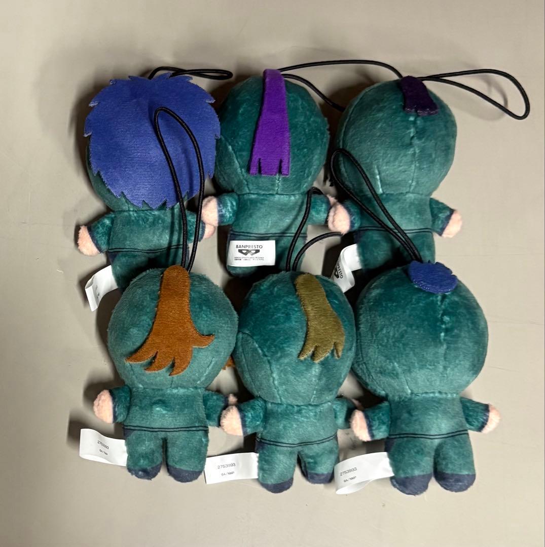 潮江文次郎 立花仙蔵 中在家長次 七松小平太 善法寺伊作 食満留三郎 6点セット