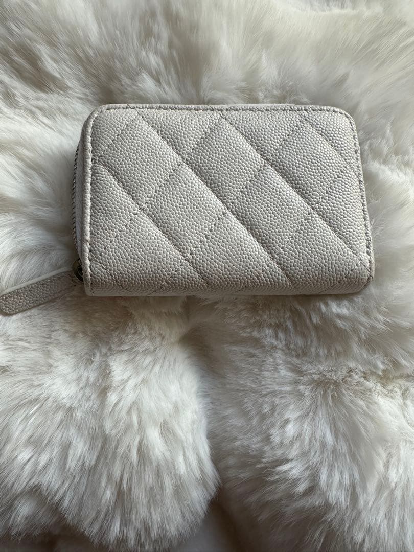 お値下げ！CHANEL キルティング ケース ホワイト