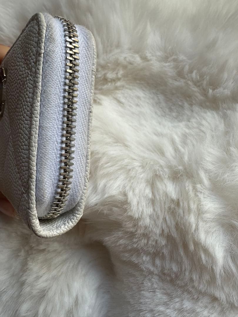 お値下げ！CHANEL キルティング ケース ホワイト