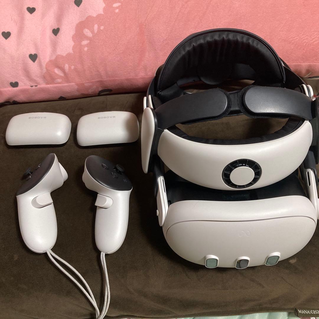  Quest 3 128GB BOBOVR S3Pro バッテリー2個
