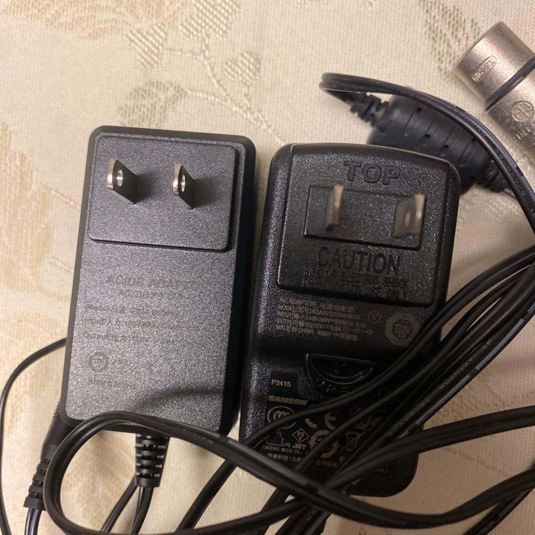 【SAMSON】ワイヤレスマイク4本×受信機2台