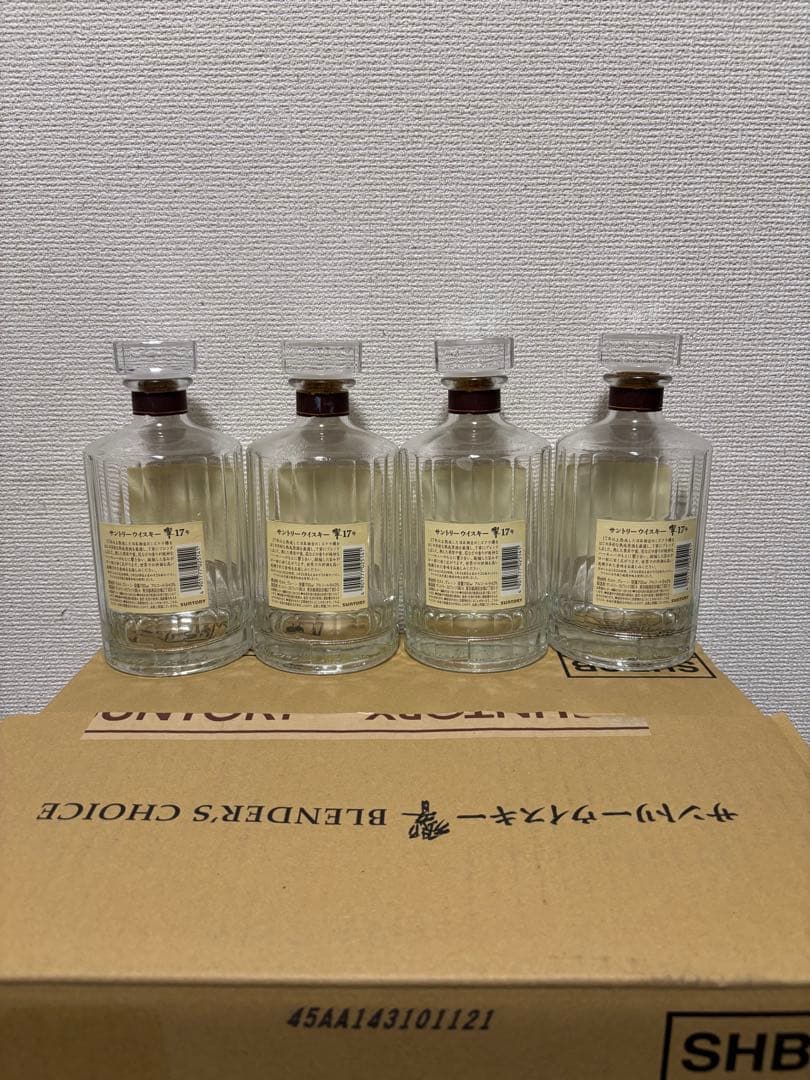 空瓶 サントリー響17年 12本セット