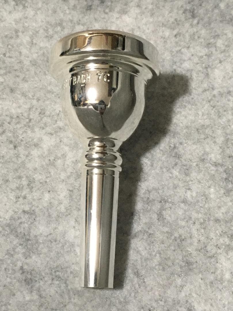 【中古】トロンボーン マウスピース BACH 細管350 7C (h)