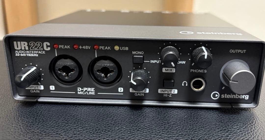 Steinberg UR22C オーディオインターフェイス
