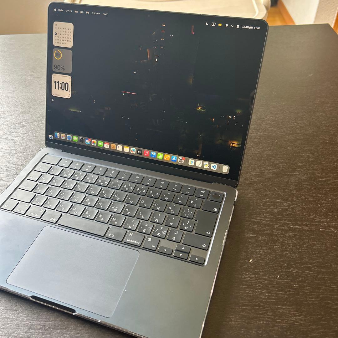 MacBook Air M2 256GB ミッドナイト