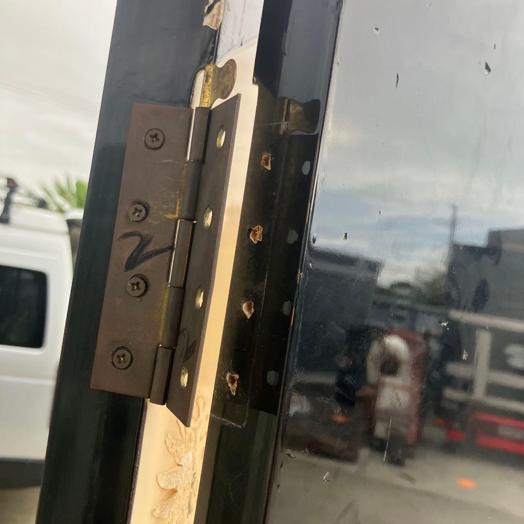 中国骨董 天然石細工 松 鶴 とんぼ 古典画装飾 木製 4連屏風 衝立 間仕切り