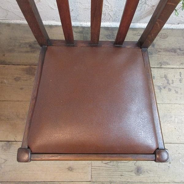 イギリス アンティーク 家具 ダイニングチェア 椅子 イス 英国 4929d